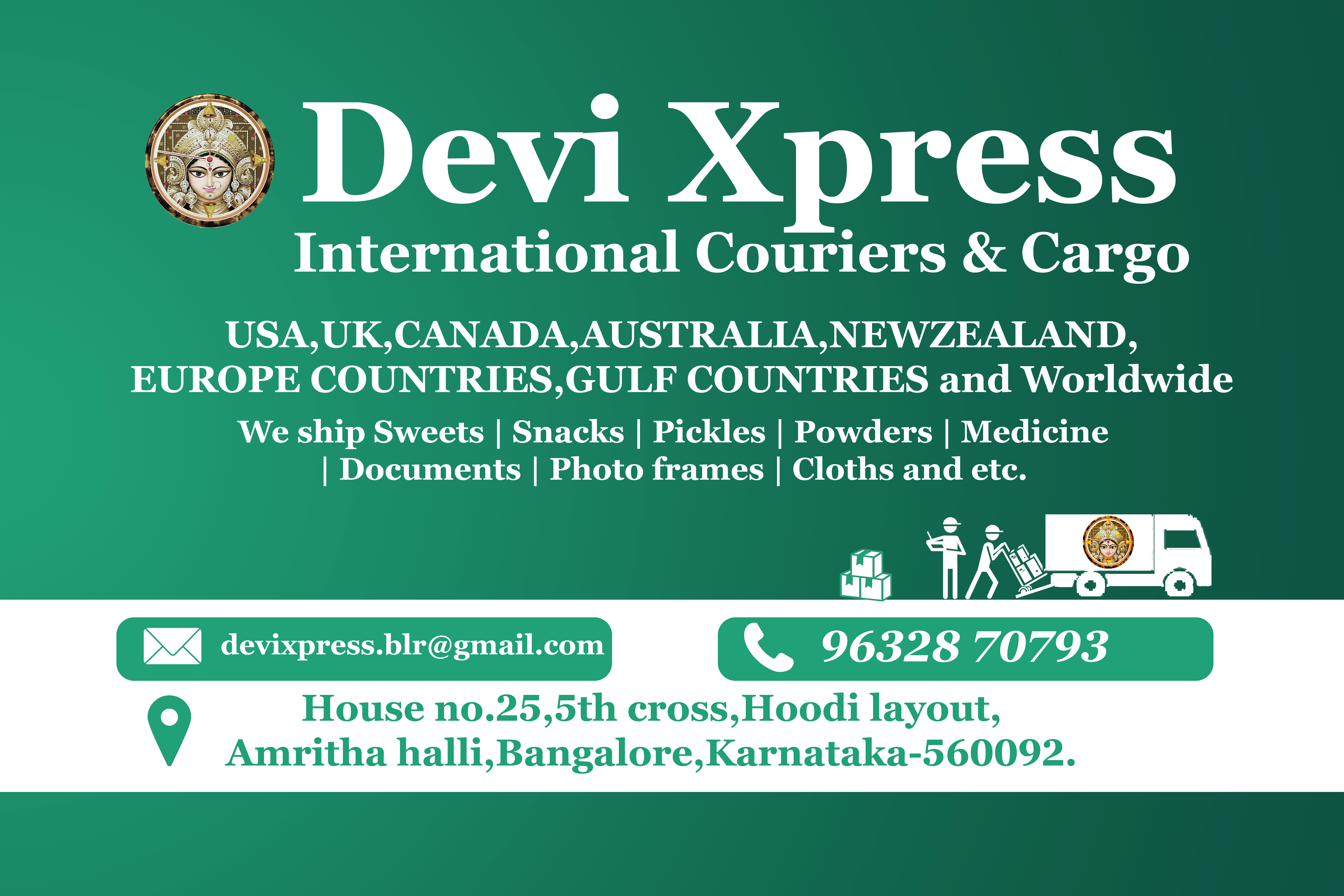 international courier service in bangalore